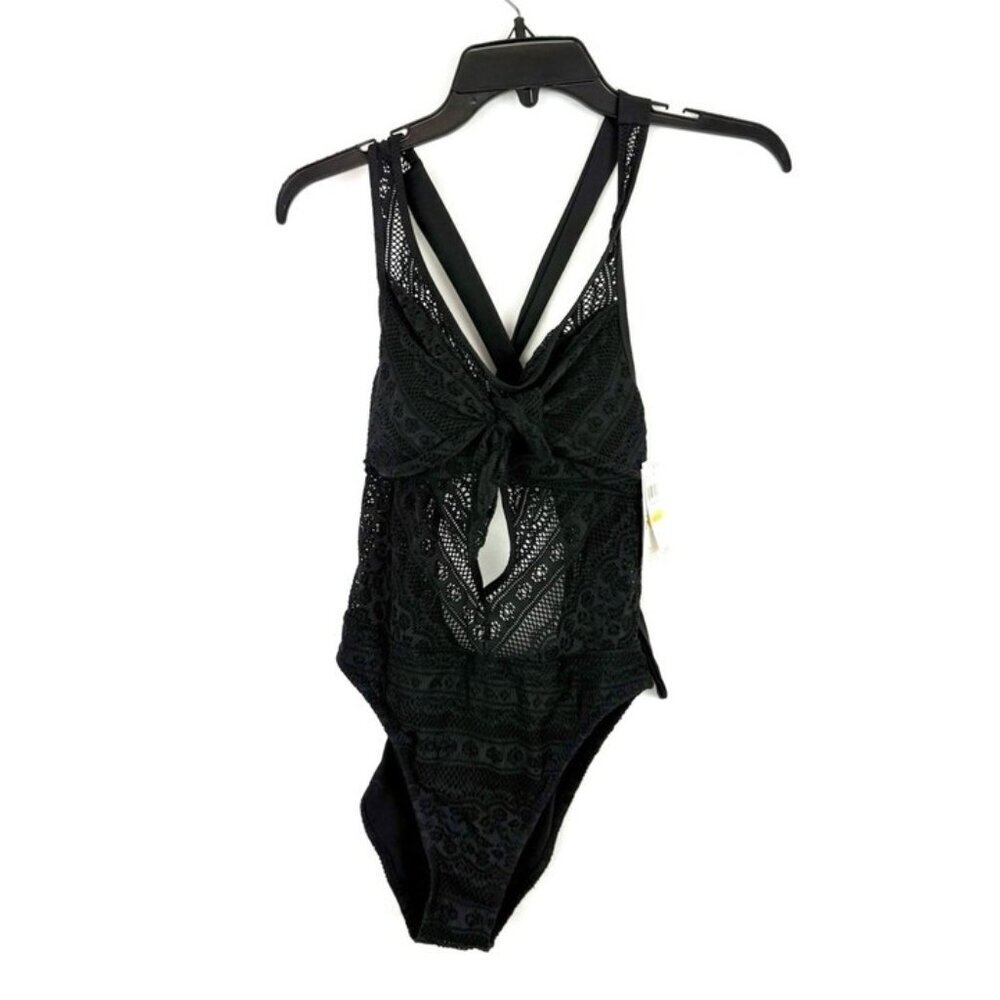 Becca Women’s Black One Piece Swimsuit Size medium